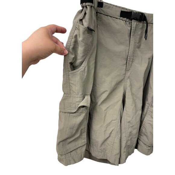 Columbia Nylon Cargo Shorts GRT Zipper Pockets Adjustable Belt Men’s Size XL - Picture 5 of 8